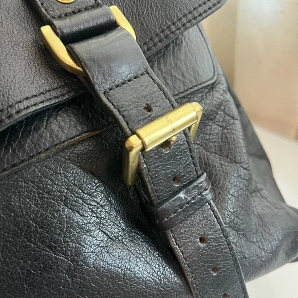 MULBERRY BLACK LEATHER ALEXA - Picture 12 of 16